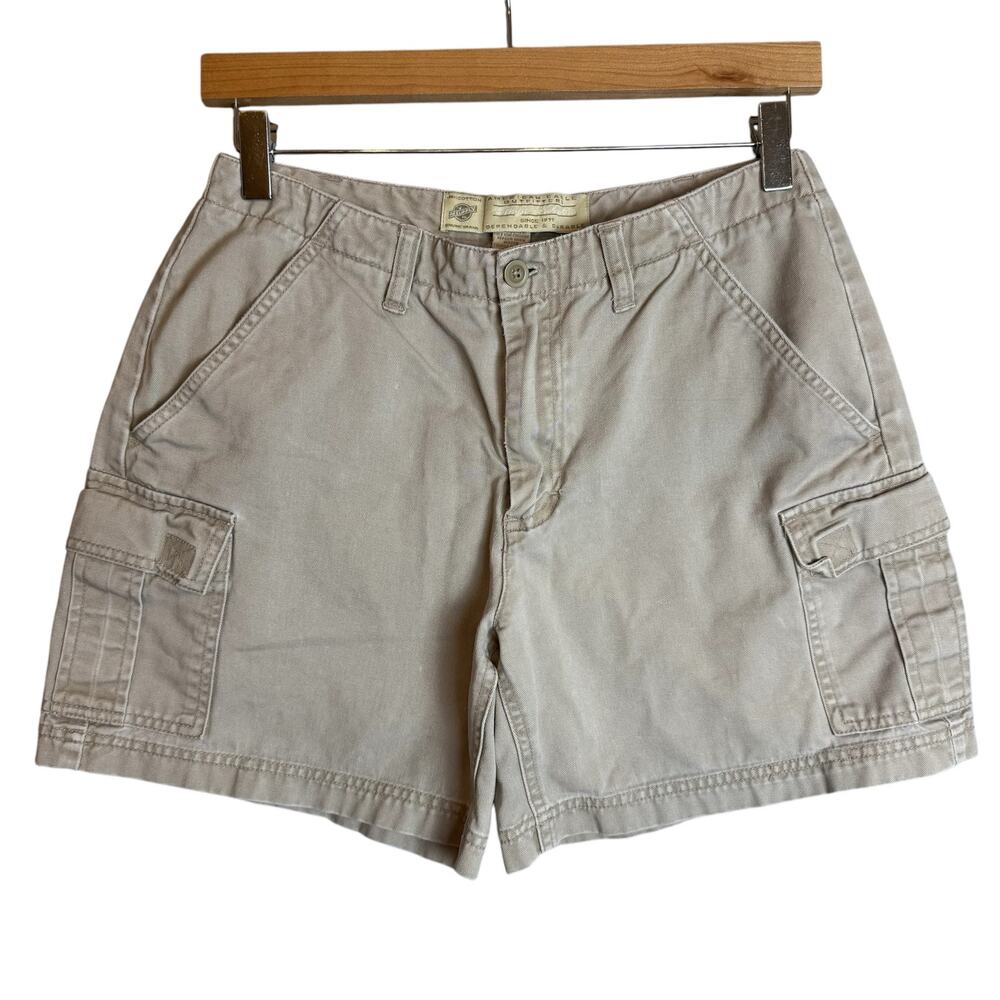 American Eagle Outfitters Women's Cargo Shorts - Light Khaki